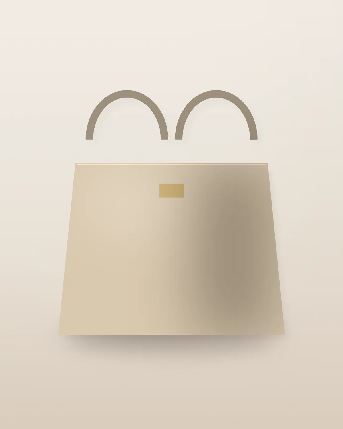 Buriganga Canvas Weekender in Beige