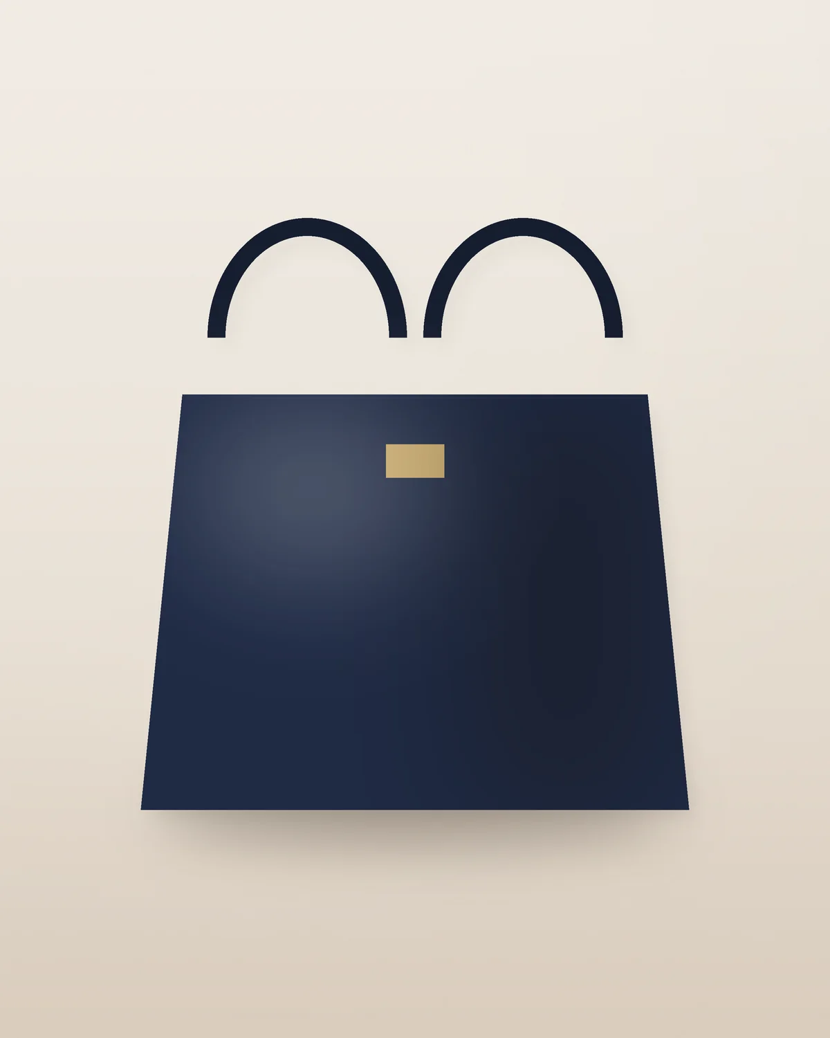 Buriganga Canvas Weekender in Navy