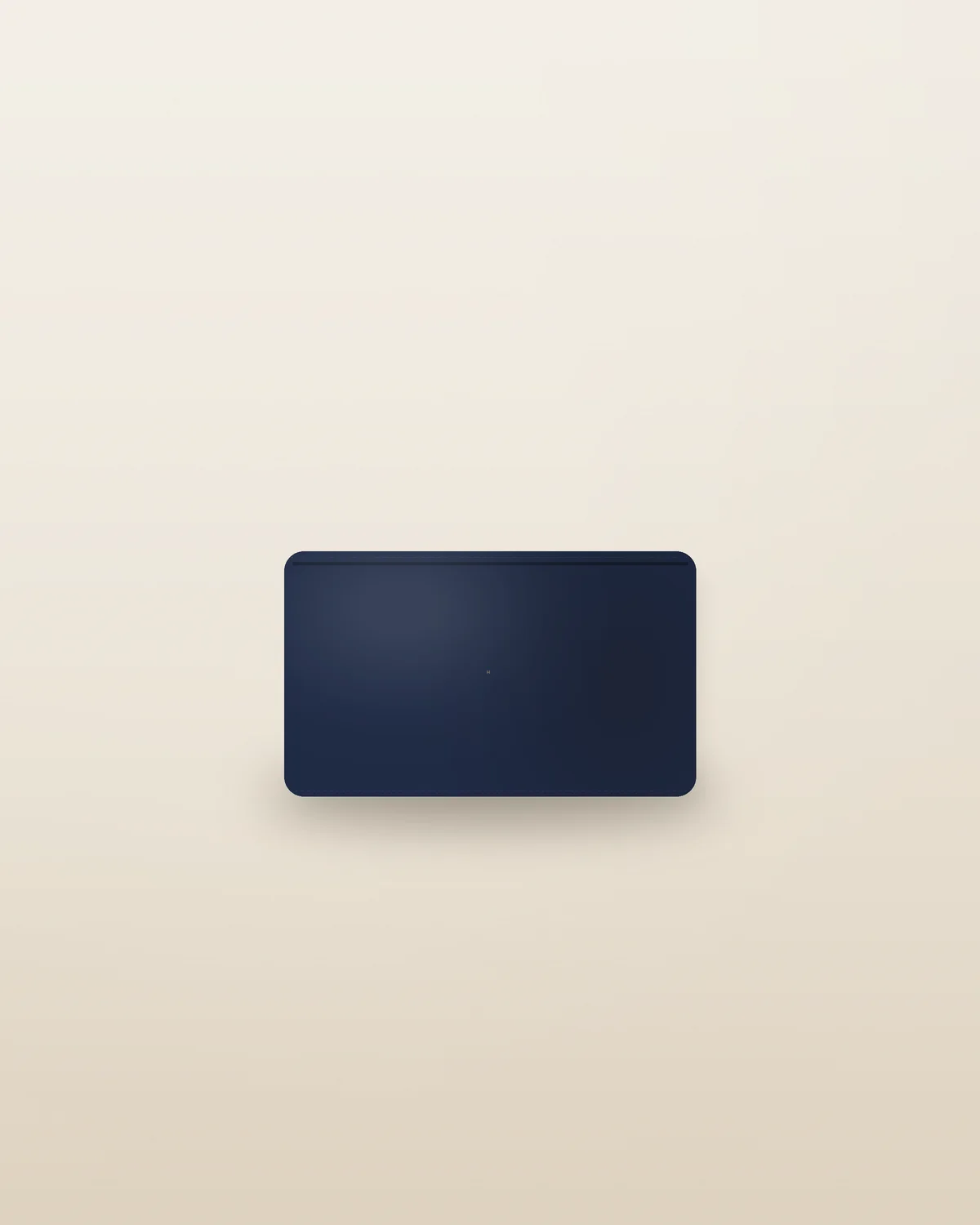 Minimal Card Holder in Navy