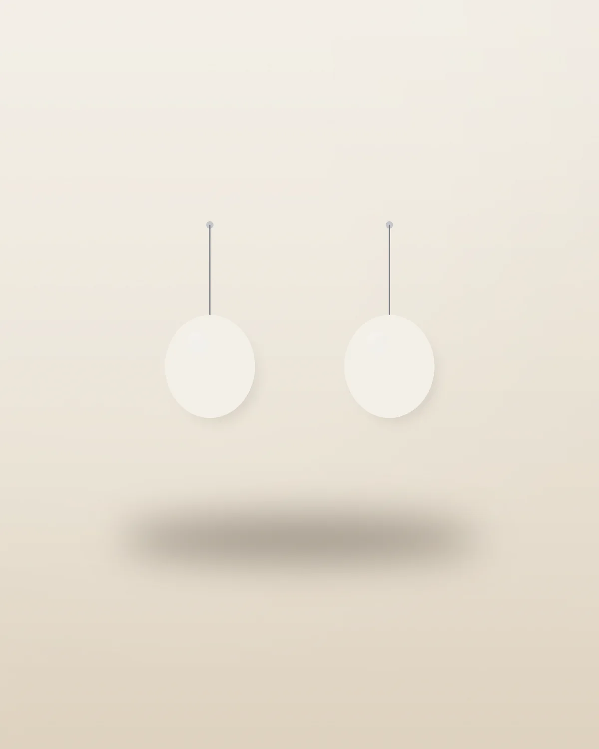 Pearl Drop Earrings in Silver