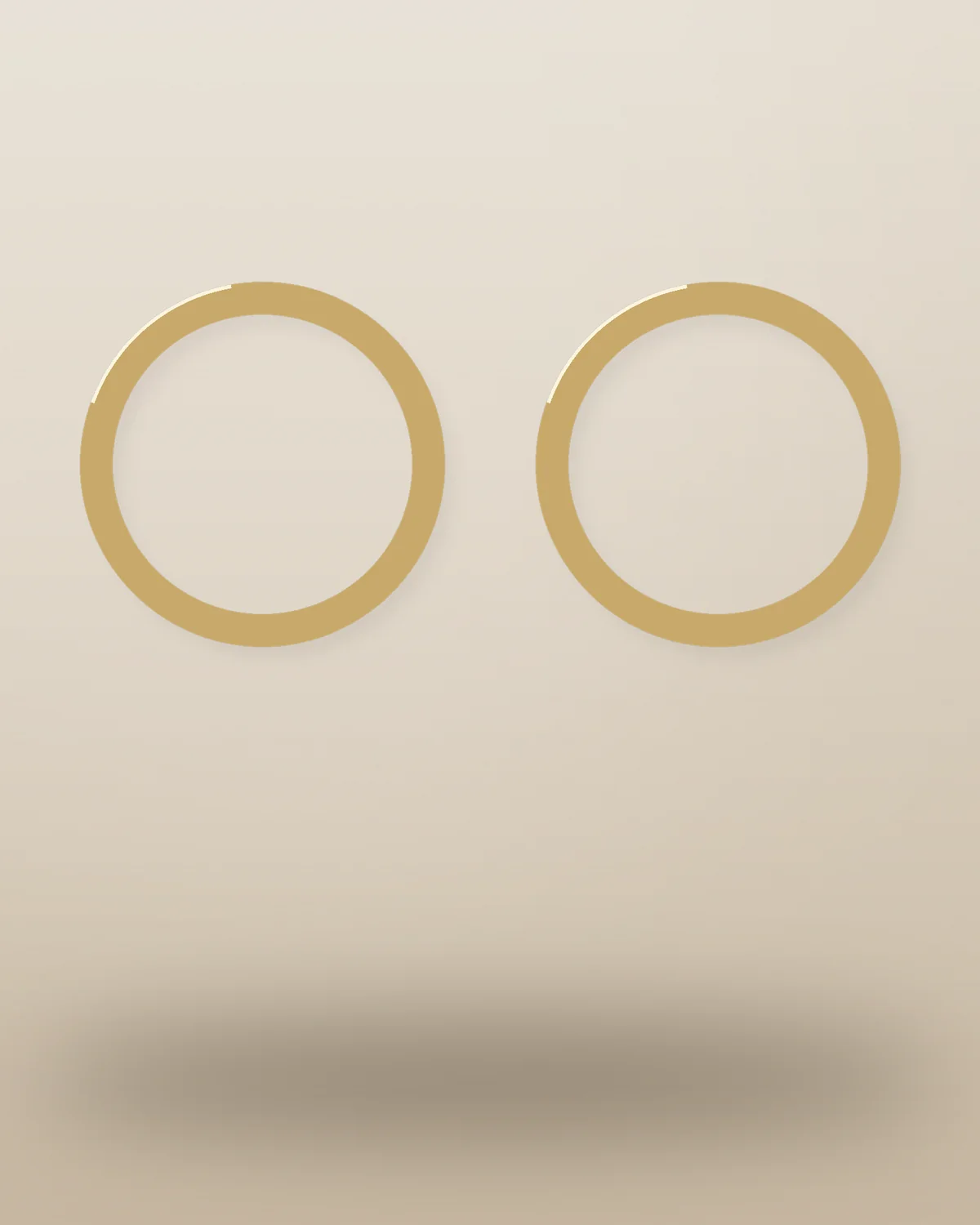 Sonar Hoop Earrings — detail